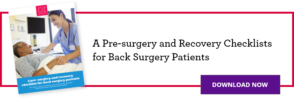 Pre-Surgery and Recovery Checklist